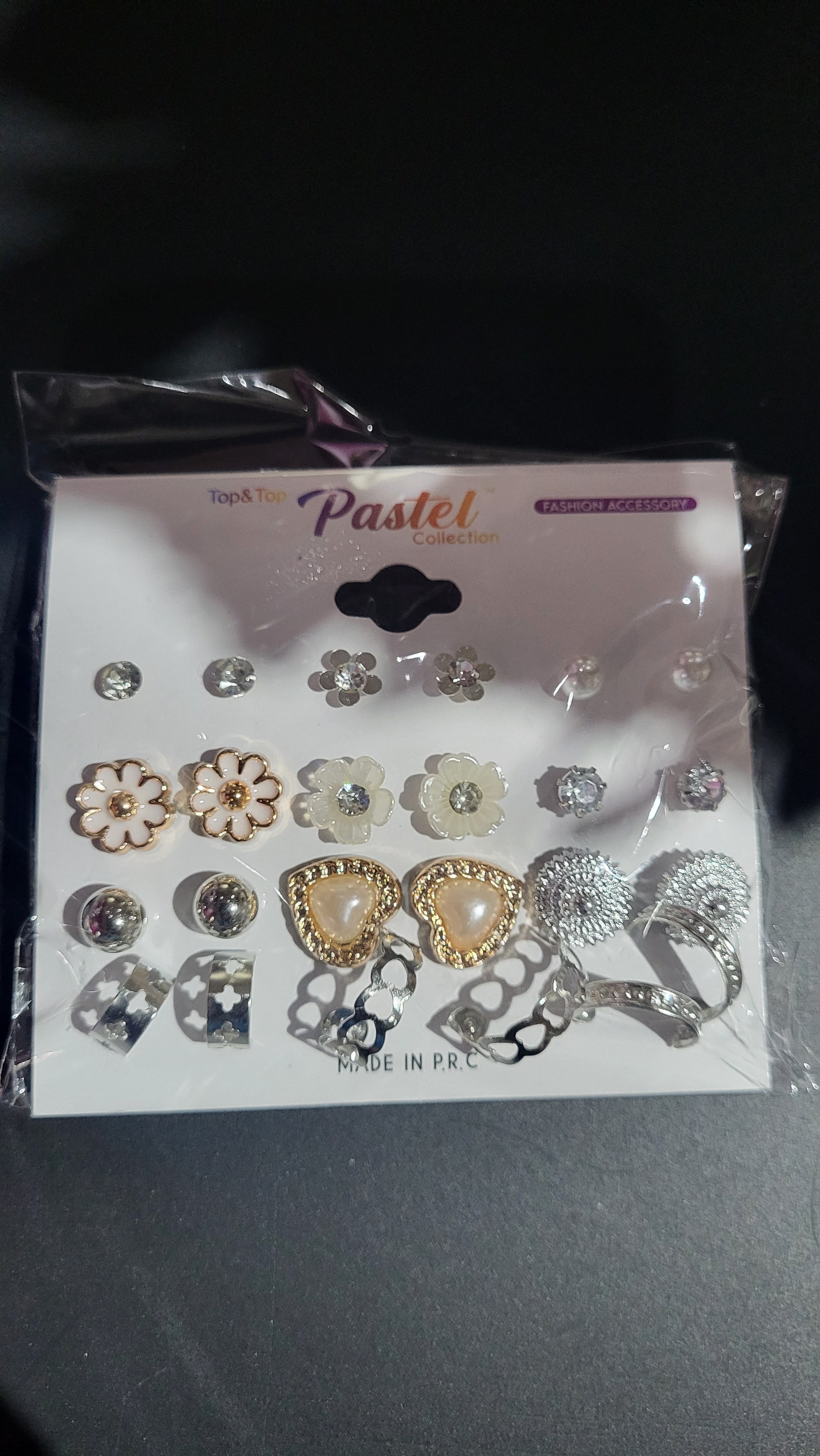 Top & Top Pastel Earrings Set