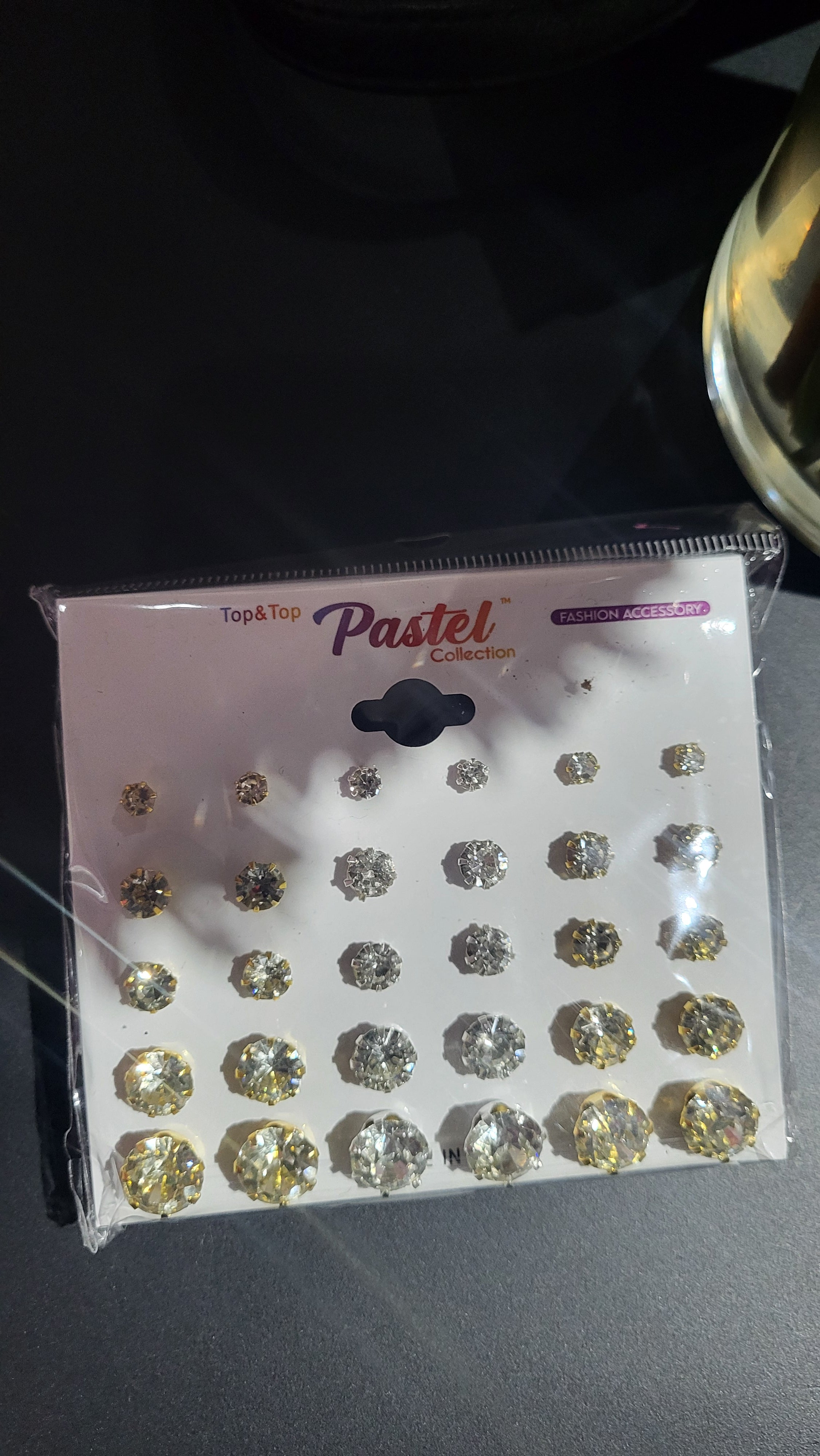Pastel Collection Stud Earring Set