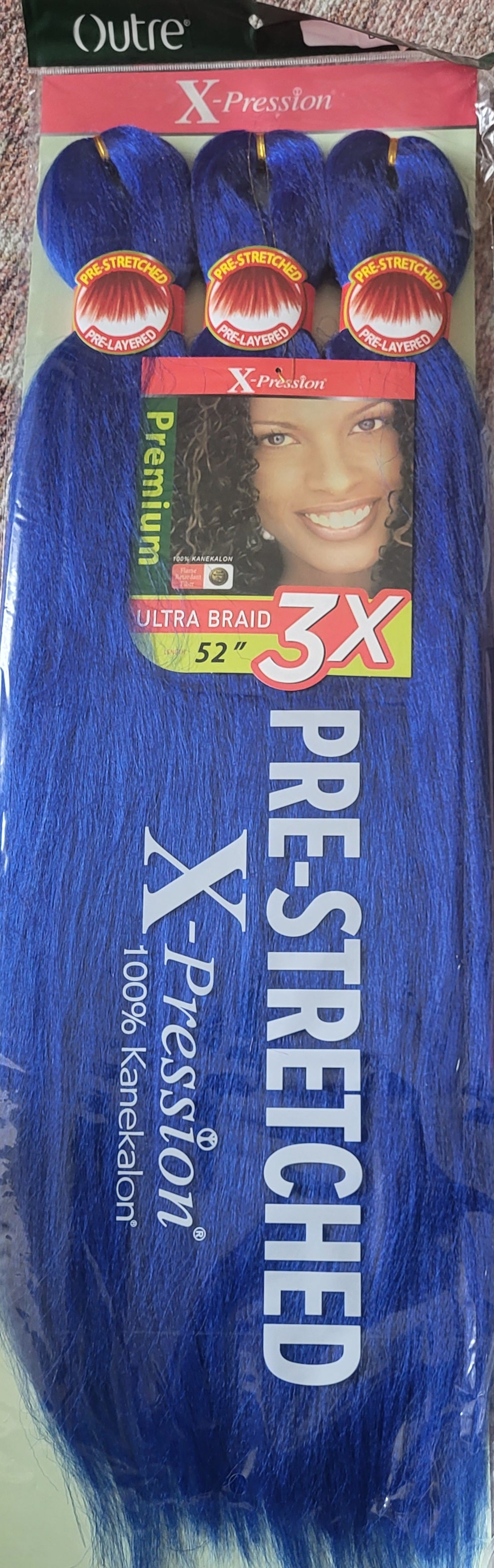 Outre X-Pression Blue Ultra Braid