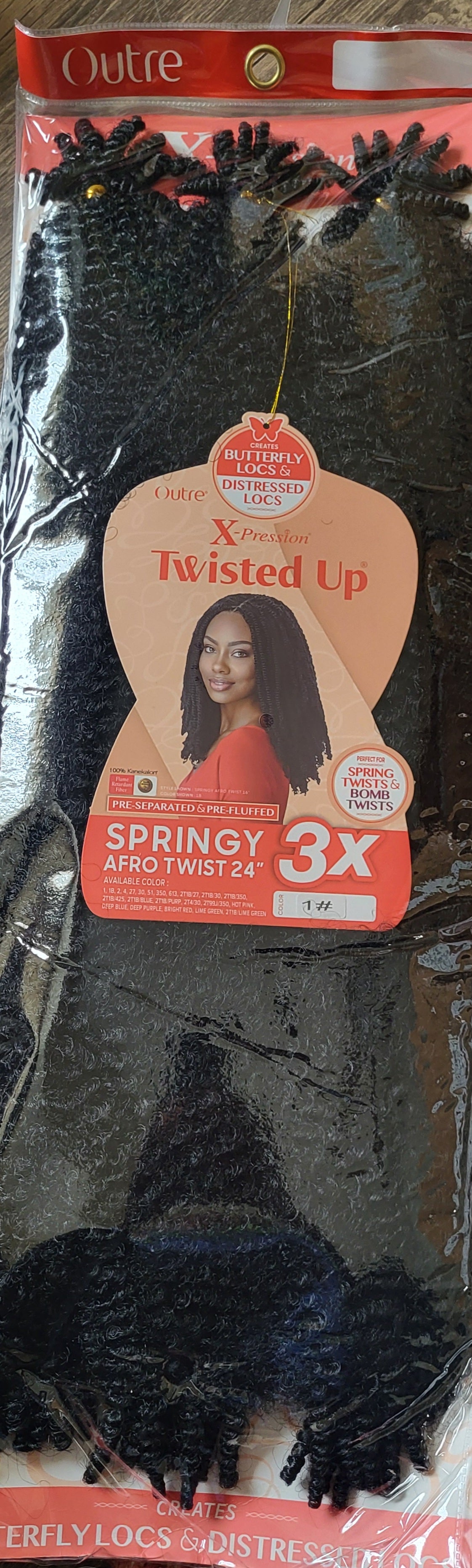 Outre Twisted Up Springy Afro Twist
#30