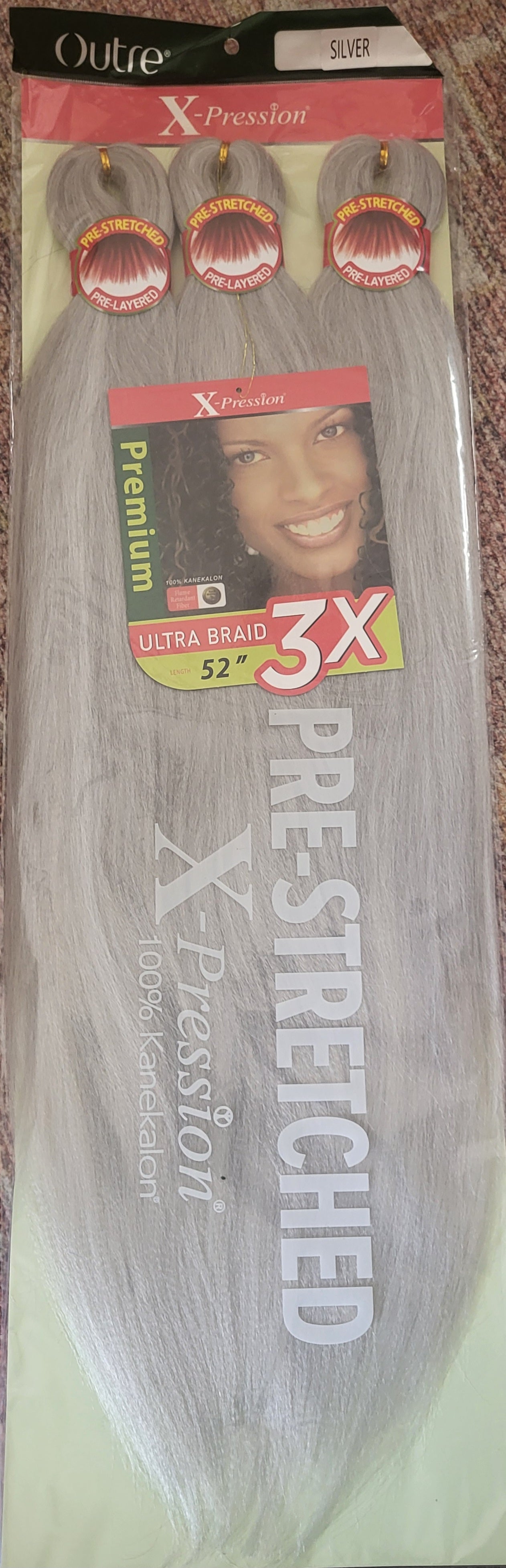 Outre X-Pression Silver Braid 52"