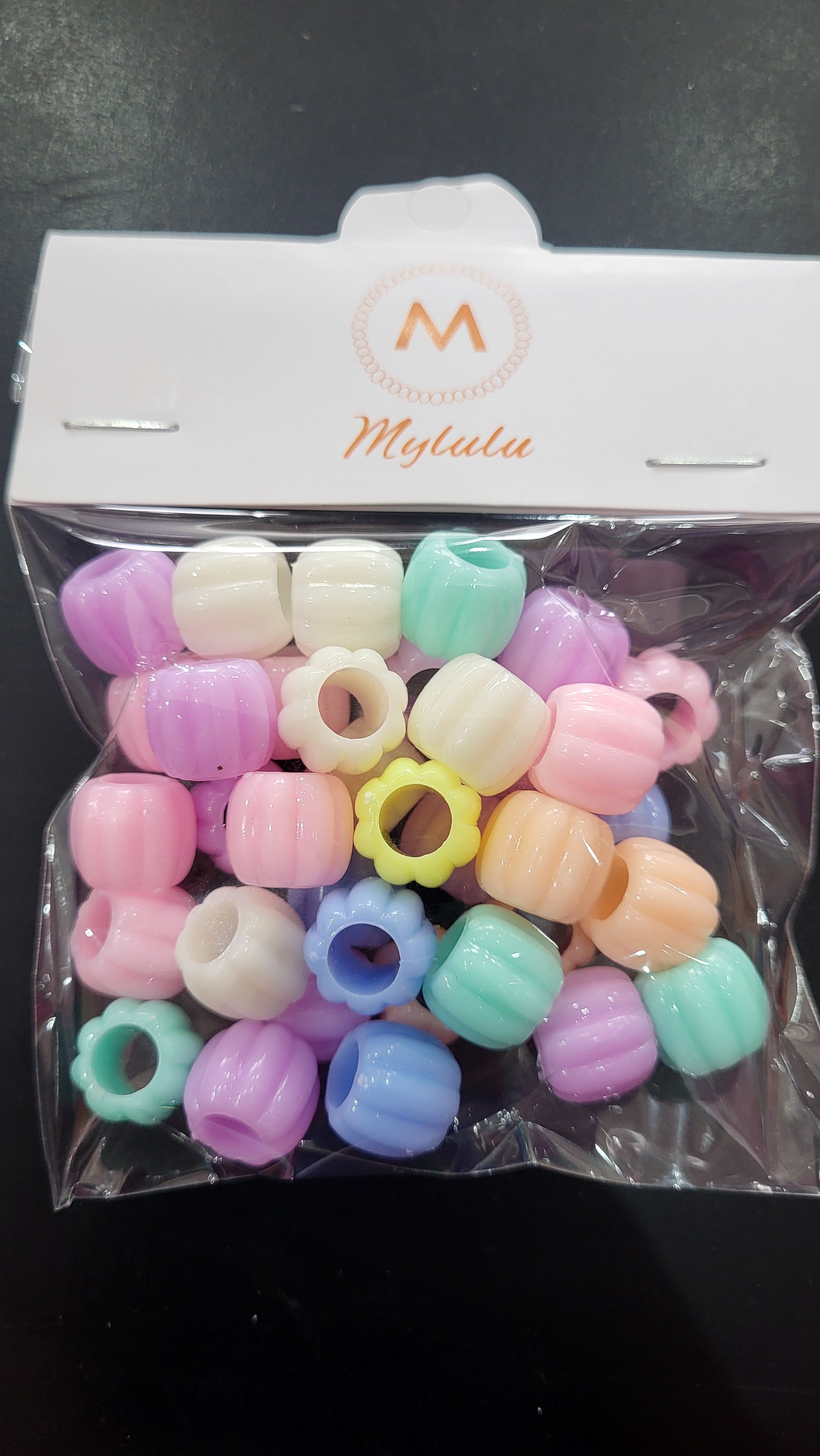 Mylulu Pastel Hair Beads Set