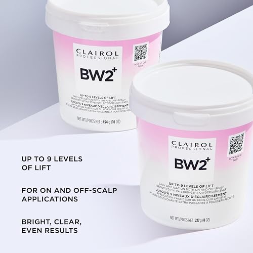 Clairol Professional BW2+ Powder Lightener, 1 Oz. Highlights