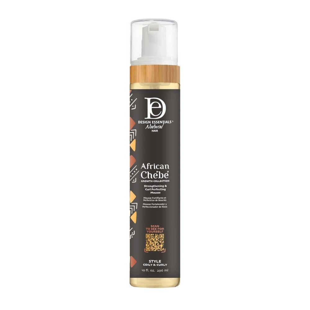 Design Essentials Chebe Hair Mousse - Strengthening & Curl Perfecting 10 Fl Oz