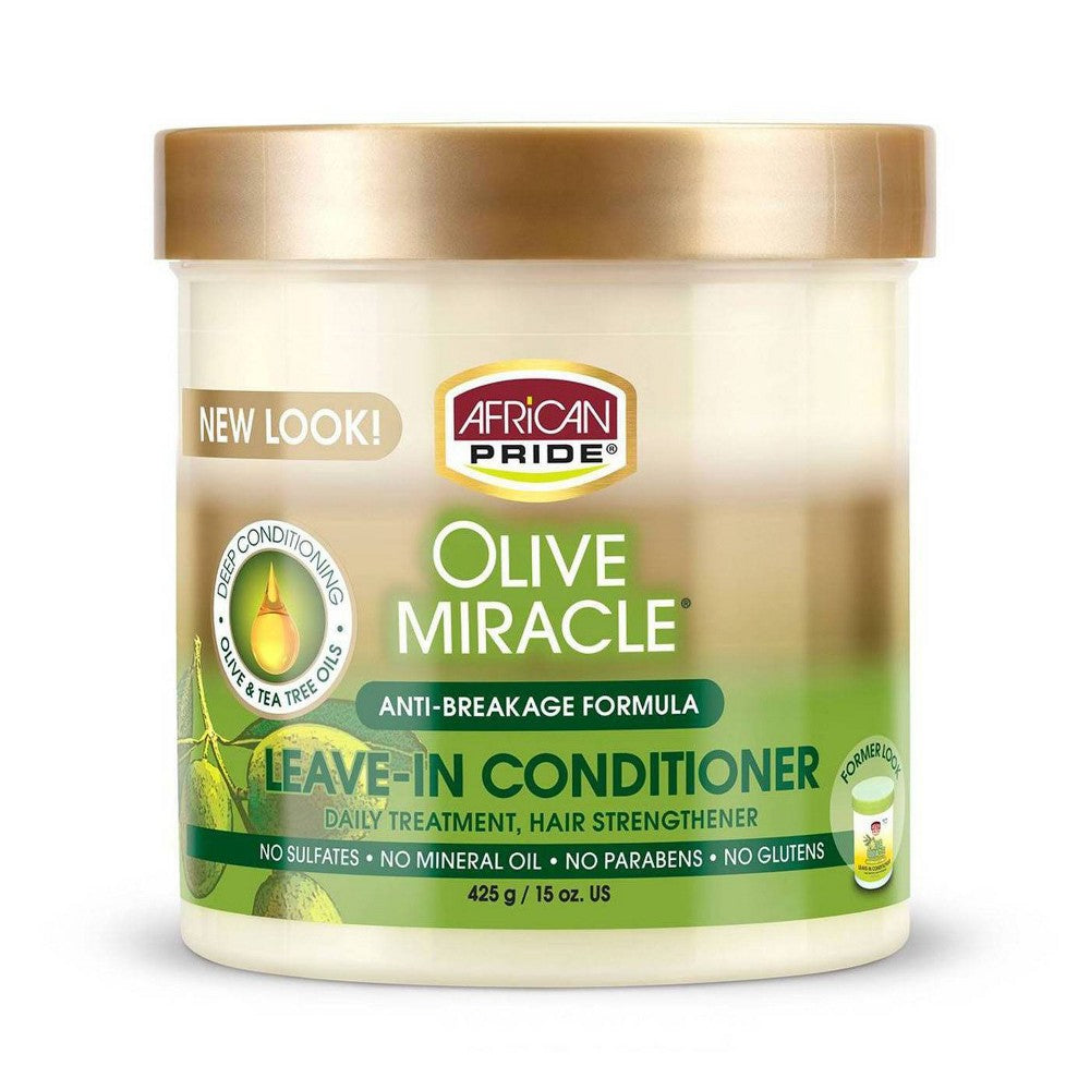 African Pride Olive Miracle Leave-in Conditioner 425 G