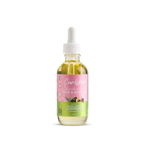 SRO Olive Oil Curlshow Hair & Scalp Oil, 2 Fl Oz