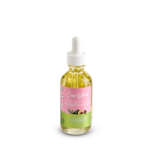 SRO Olive Oil Curlshow Hair & Scalp Oil, 2 Fl Oz
