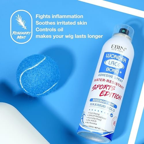 EBIN Wonder Lace Bond Spray Sports Edition 2.7oz Pack of 1