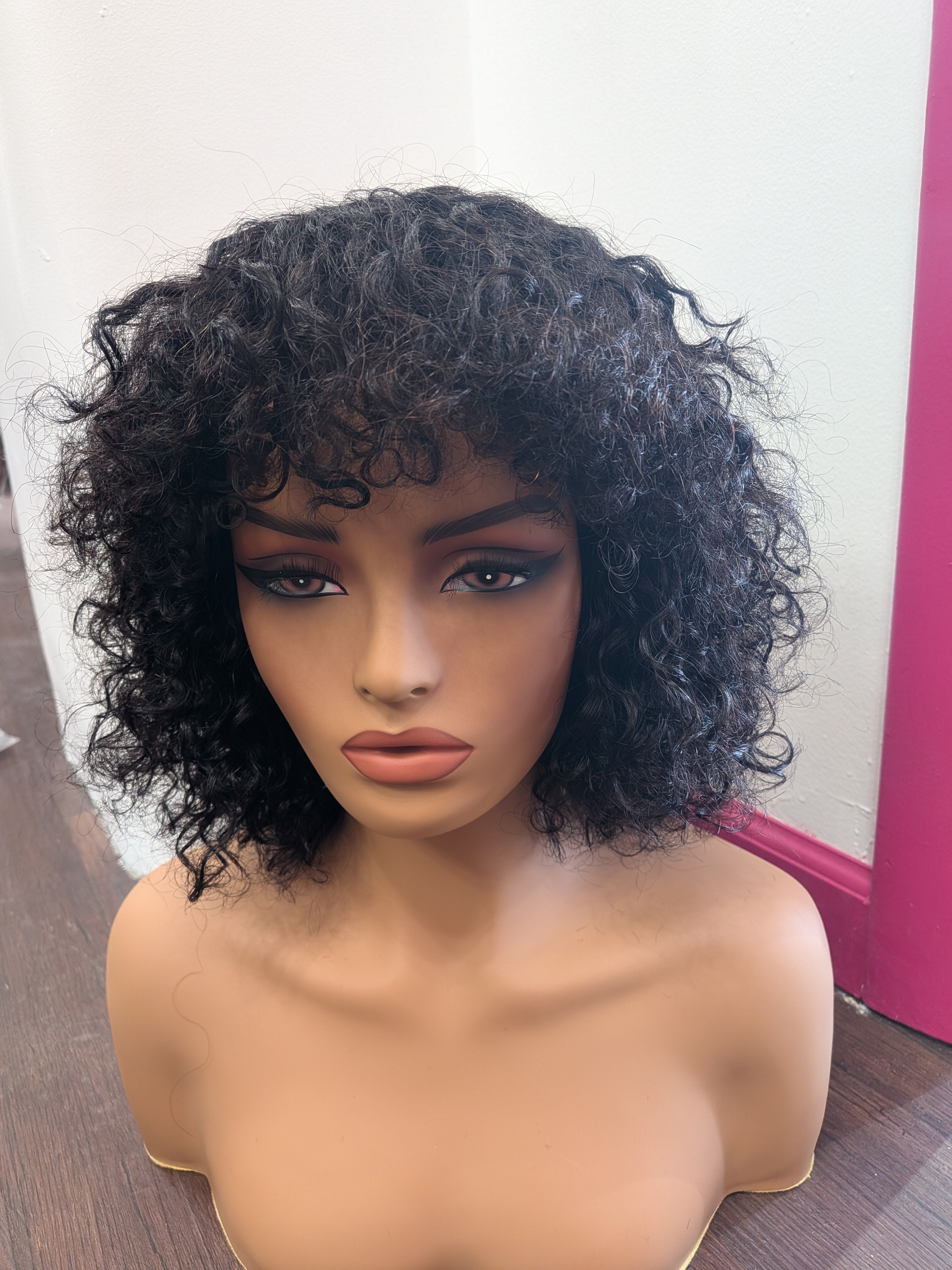 Curly Black Hair (W05YEL)