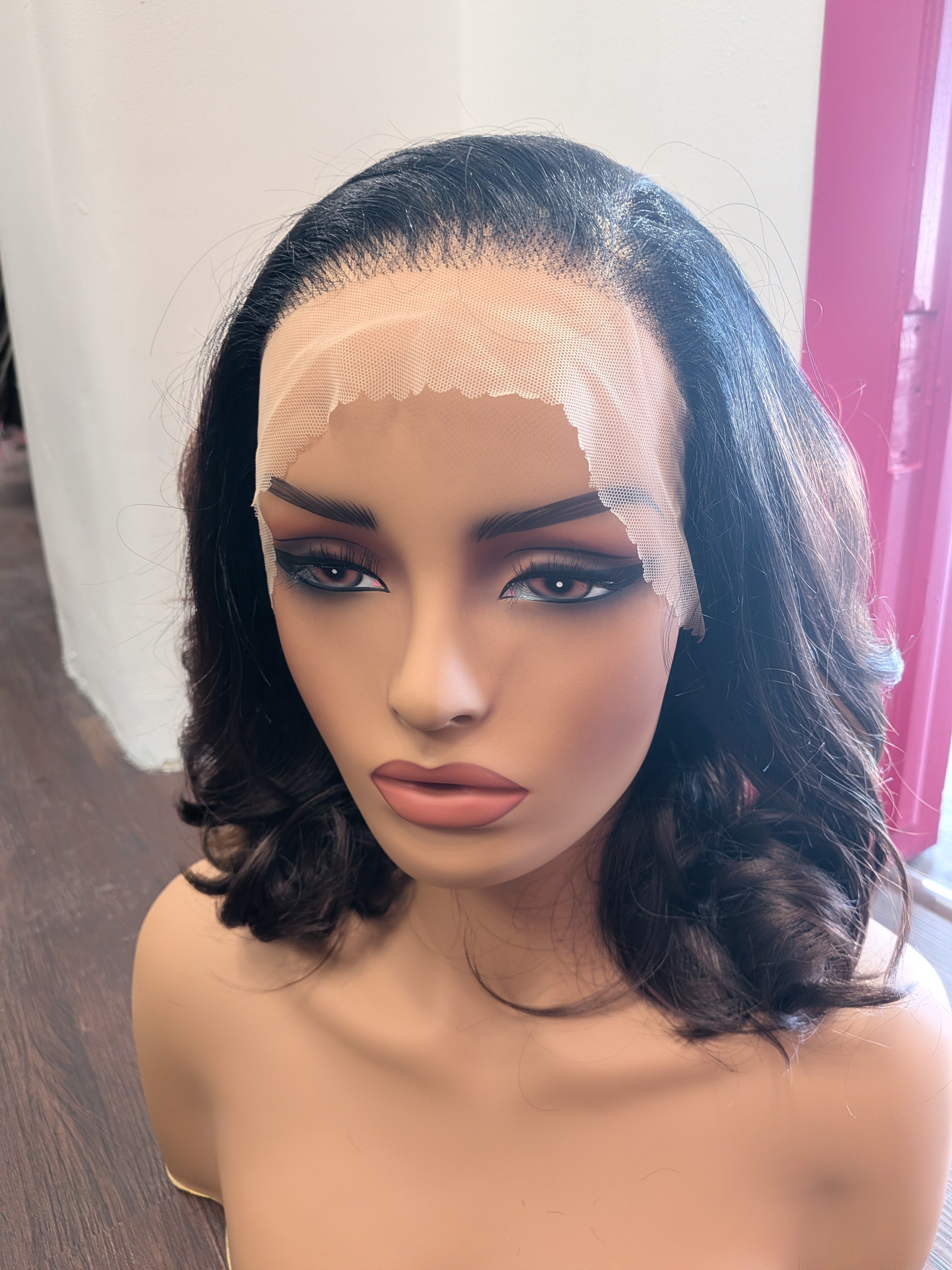 Curly Lace Front Wig (W05YCX)