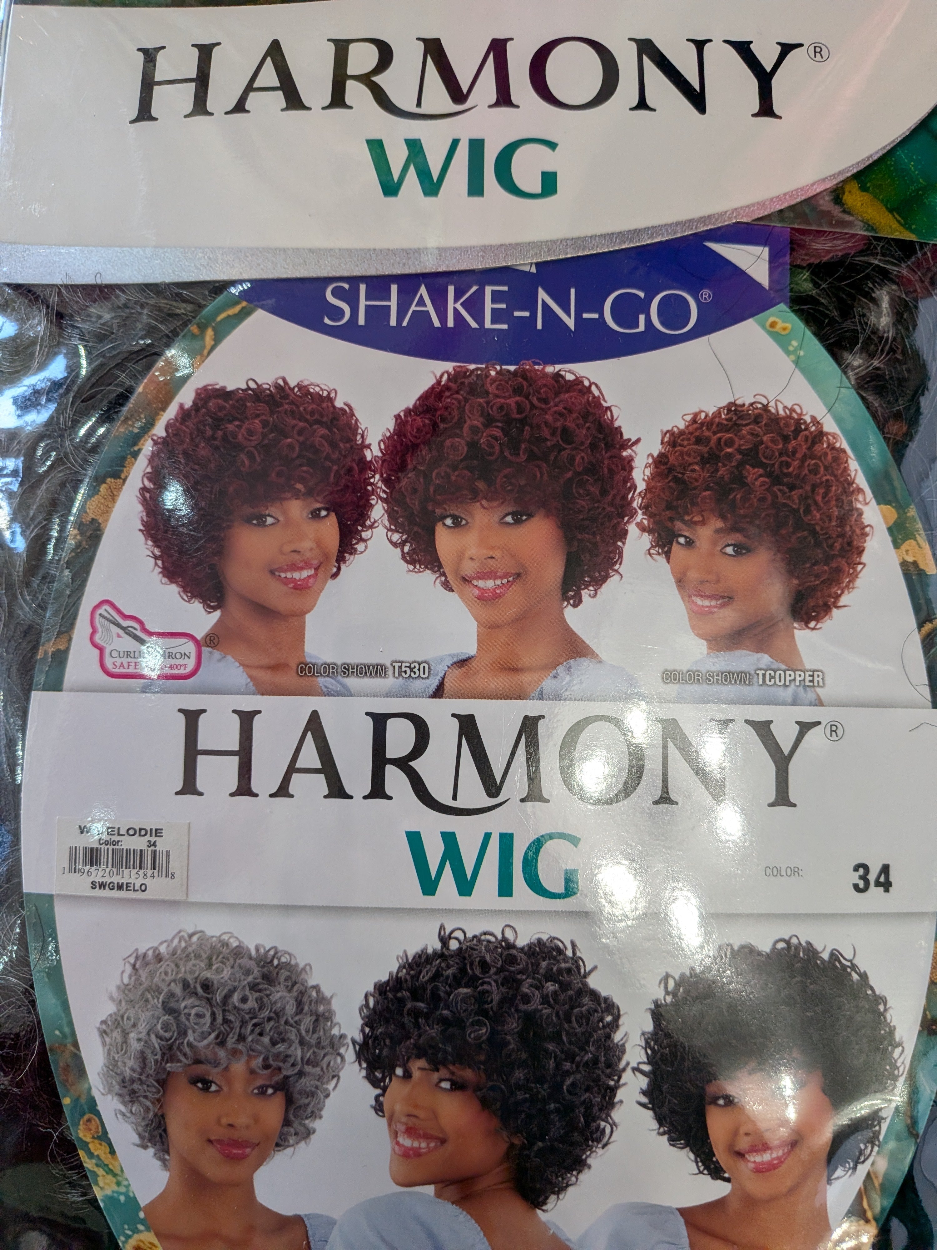 Harmony Shake-N-Go Curly Wig