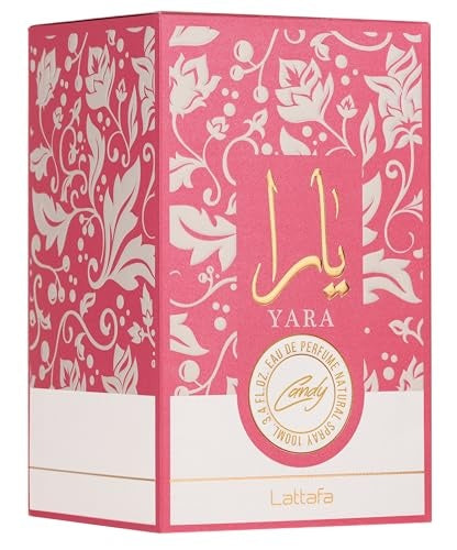Lattafa Yara Candy 100ml EDP Pink, Pack of 1
