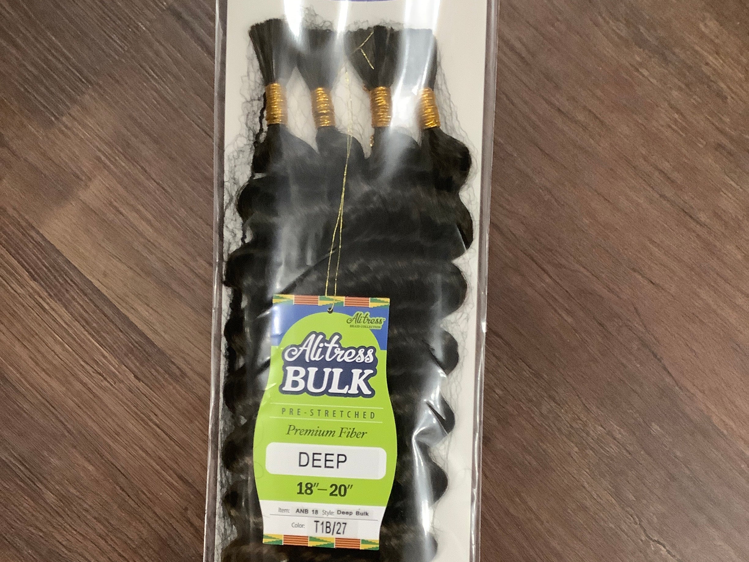 Alitress Bulk Deep 18-20" Hair T1B/27