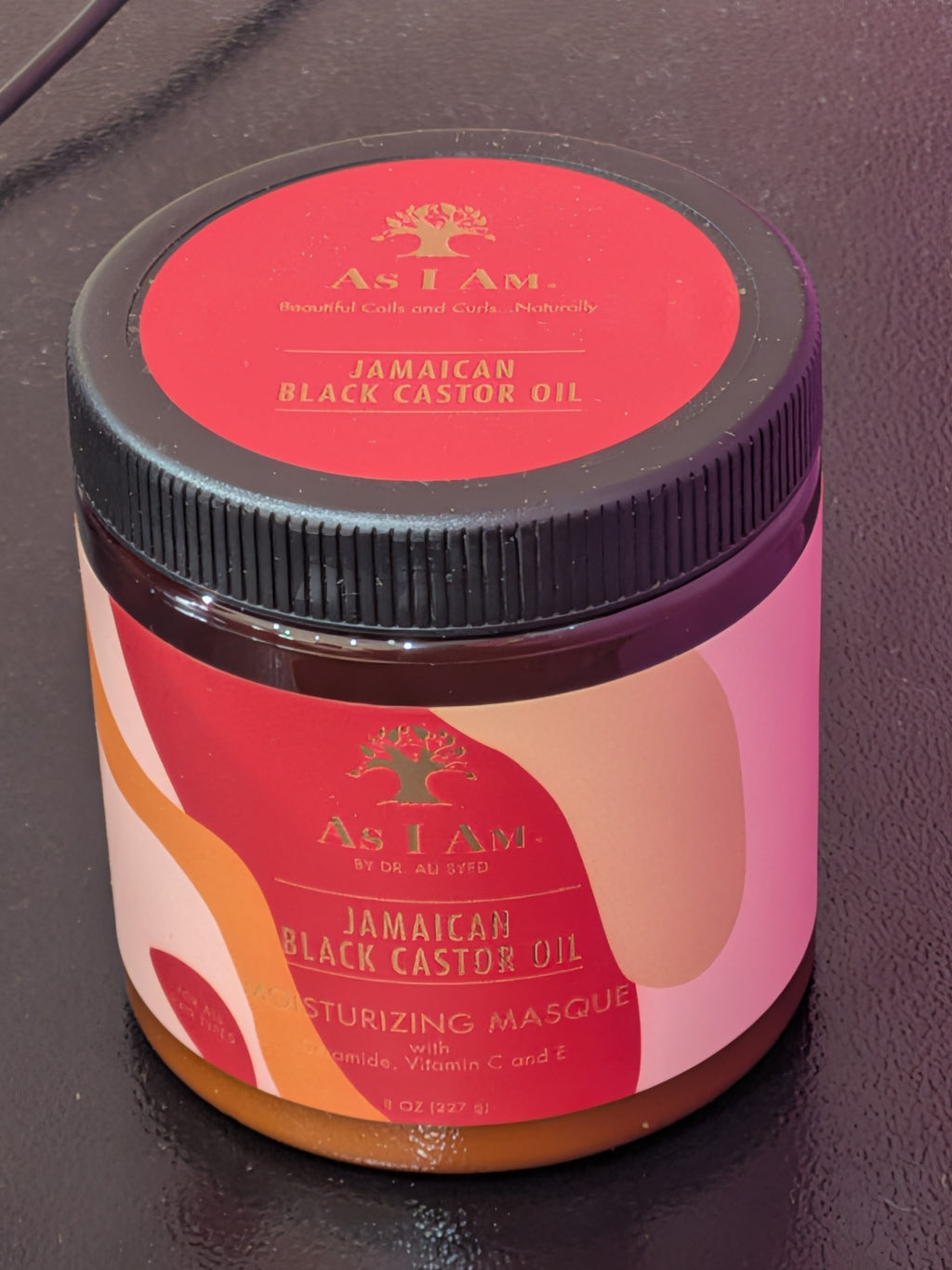 As I Am Black Castor Oil Masque 8 oz