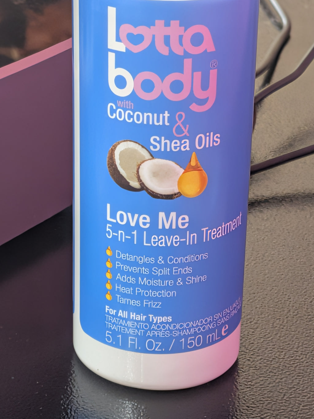 Lottabody Coconut Shea Leave-In Treatment