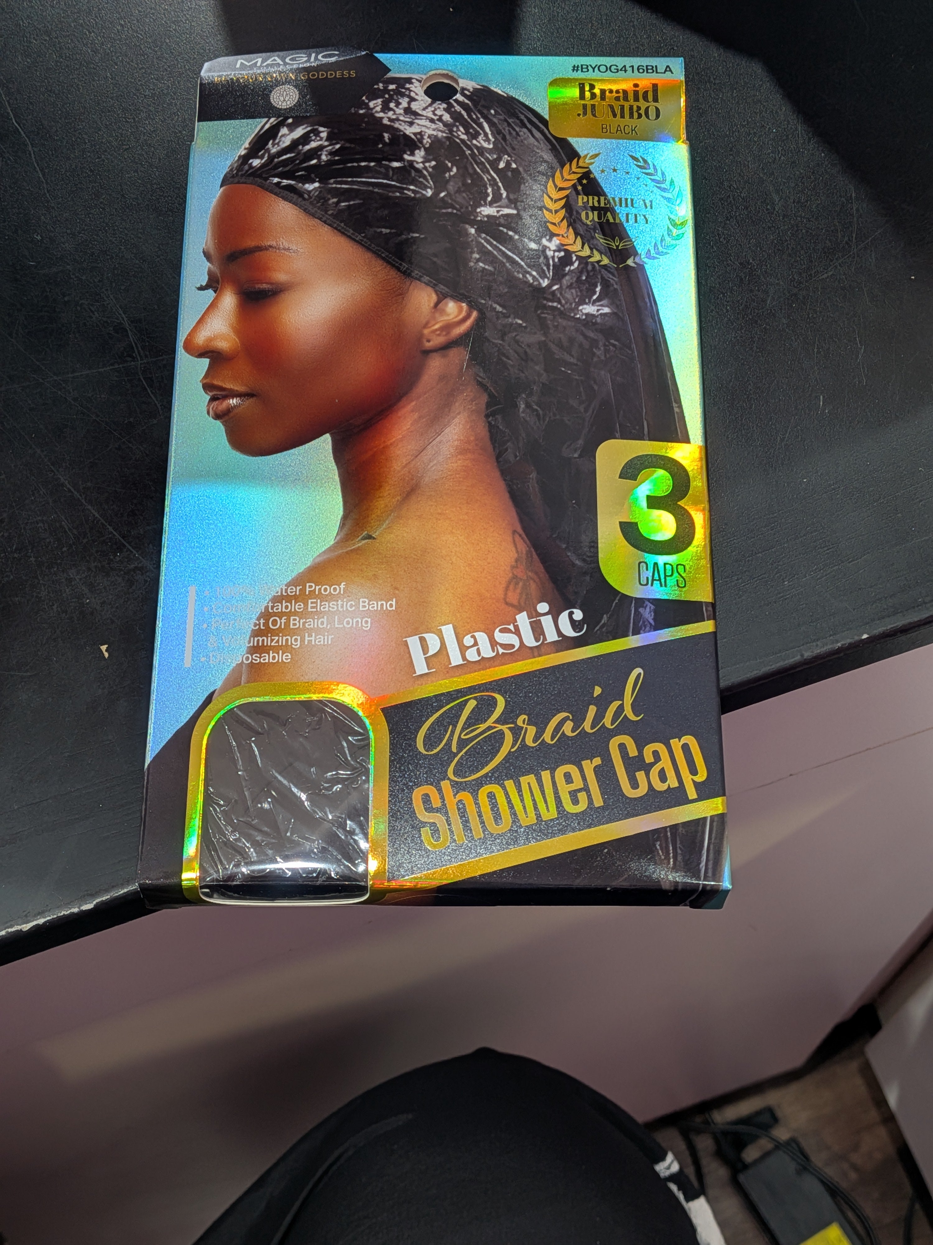 Magic Jumbo Braid Shower Cap