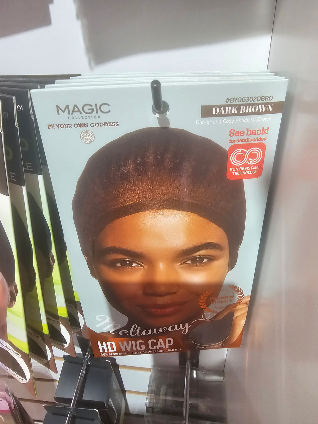 Magic Collection Dark Brown Wig Cap