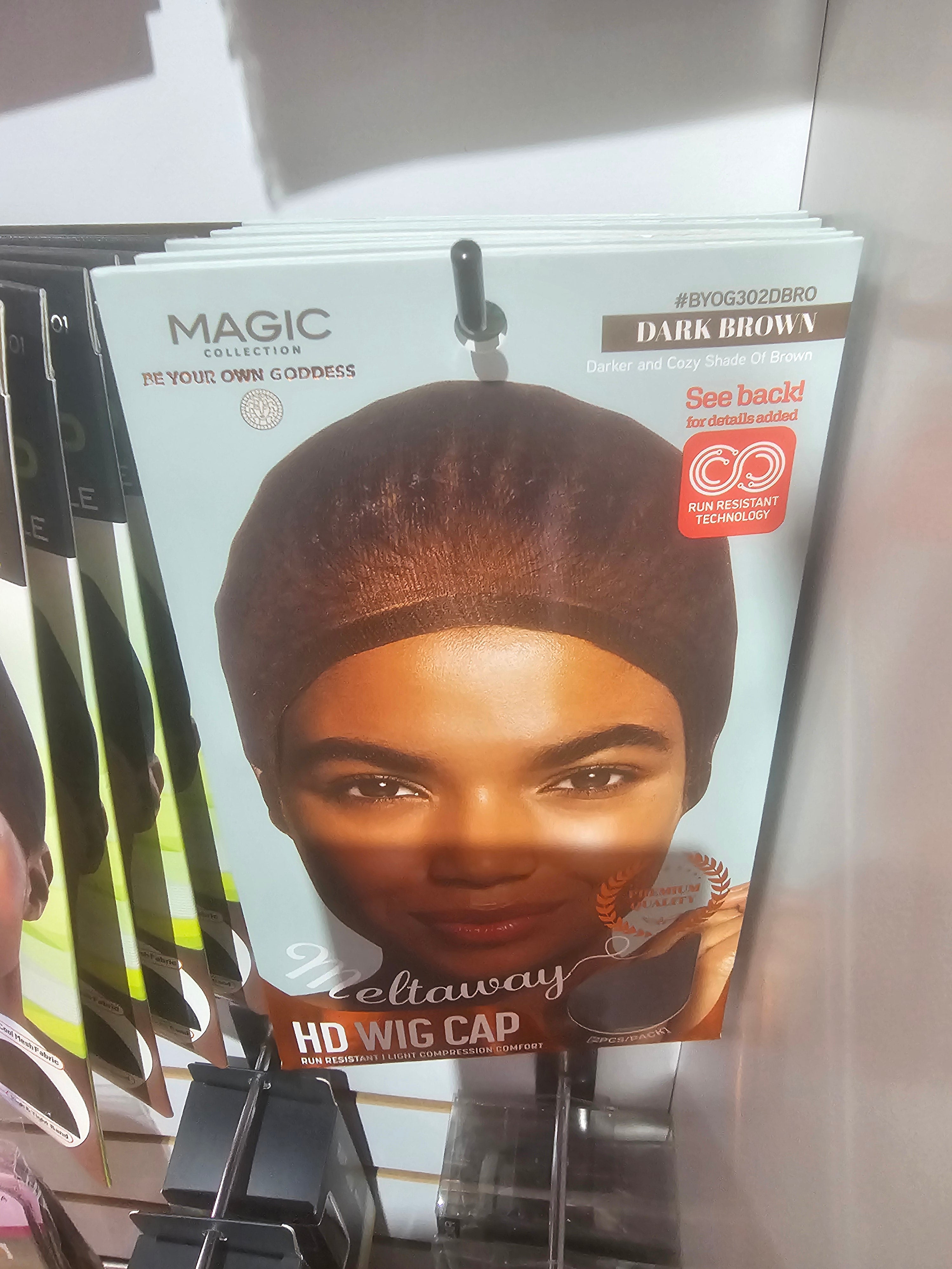 Magic Collection Dark Brown Wig Cap