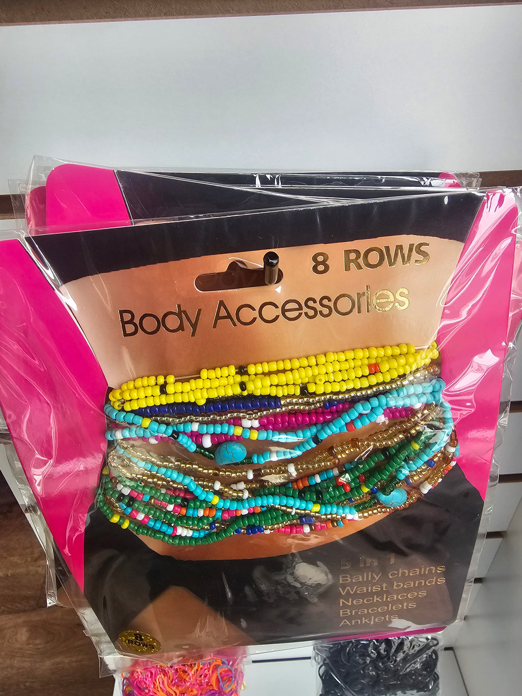 Multicolor Beaded Body Accessories