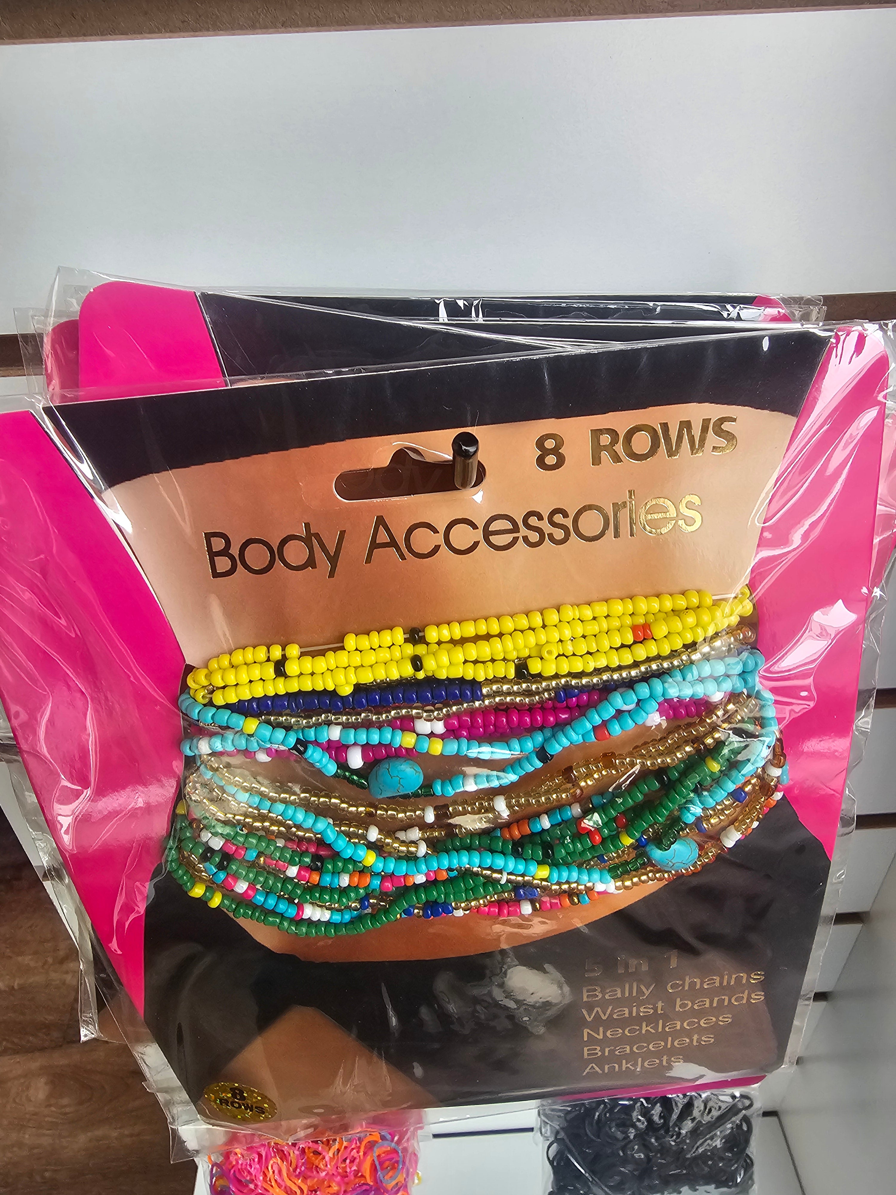 Multicolor Beaded Body Accessories