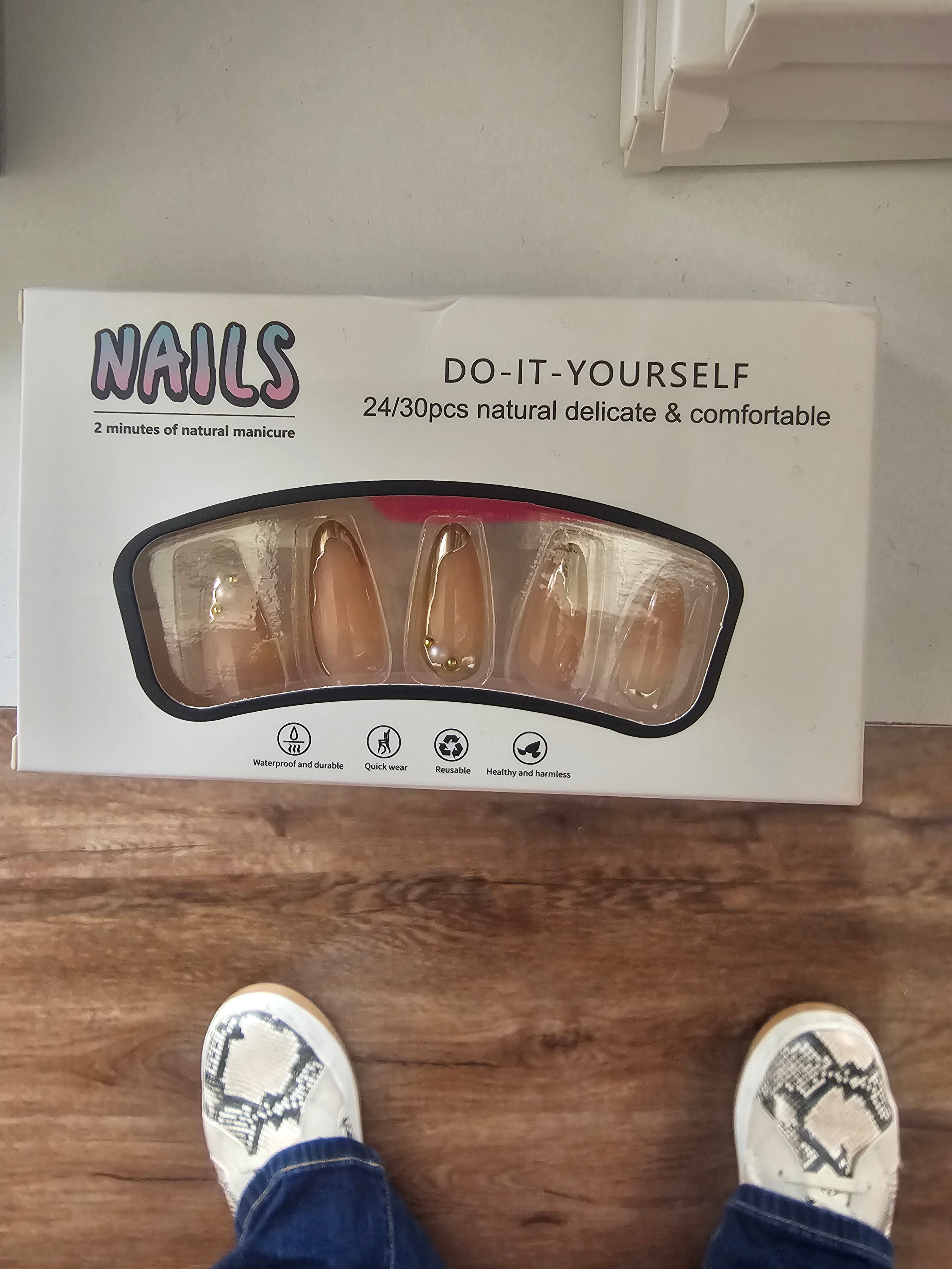 DIY Natural Manicure Nail Set