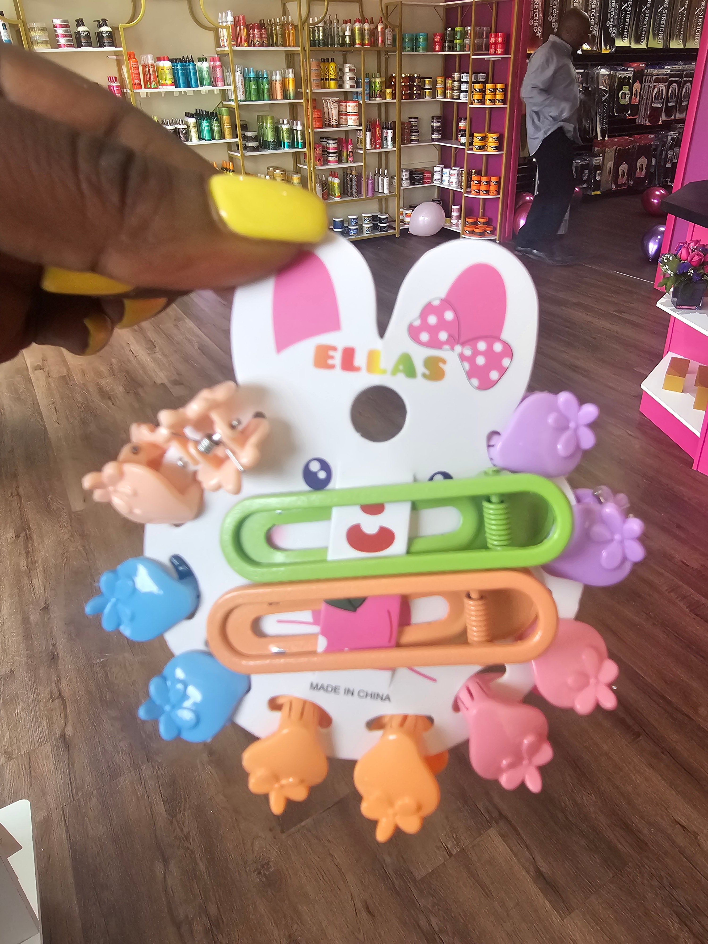 Ellas Colorful Hair Clips Set