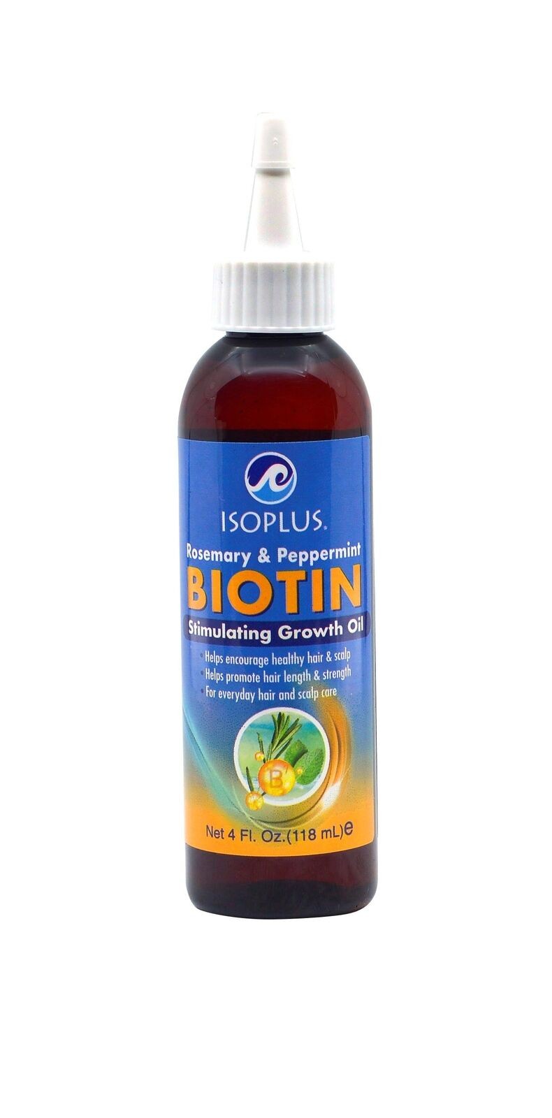 Isoplus Rosemary and Peppermint Biotin Oil - 4 Fl Oz