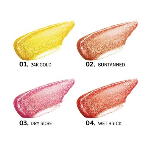 Magic Collection Glowy Lip Gloss LIP55, 1 Fl Oz, Pack of 4