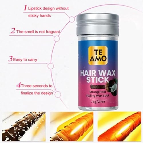 Te Amo Hair Wax Stick 2.7 oz Pack of 1 - Styling Cream