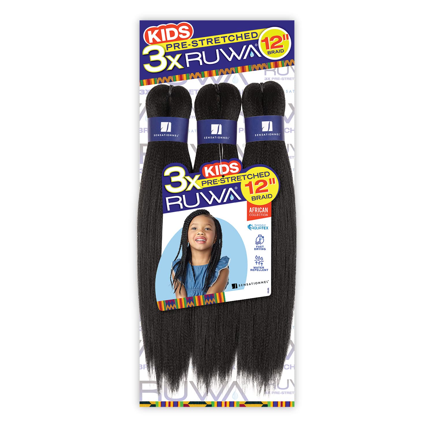 Hair Zone Sensationnel 3X RUWA Pre-stretched Braid 12 #4