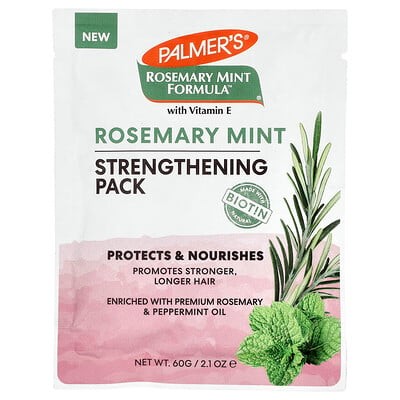 Palmer's Strengthening Rosemary Mint Pack with Vitamin E, 2.1 Oz