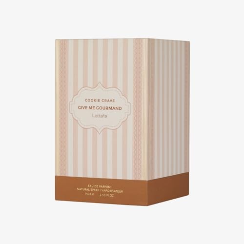 Lattafa Cookie Crave Eau De Parfum 2.53 Fl Oz Pack of 1