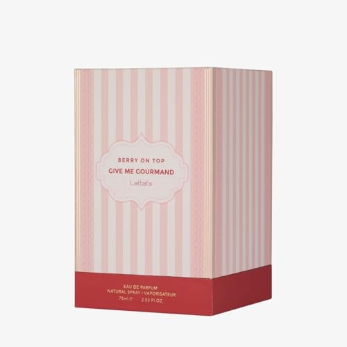 Lattafa Give Me Gourmand Berry on Top by Lattafa EAU DE PARFUM SPRAY 2.5 OZ for WOMEN