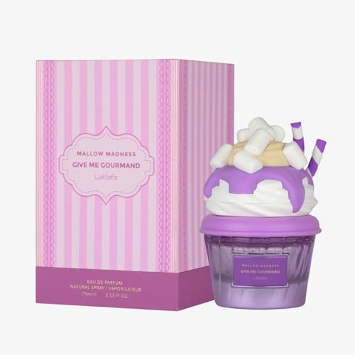 Lattafa Mallow Madness Eau de Parfum Spray 2.53 Oz Pack of 1