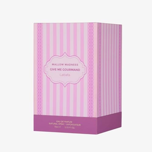 Lattafa Mallow Madness Eau de Parfum Spray 2.53 Oz Pack of 1