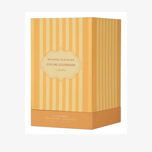 Lattafa Whipped Pleasure Eau de Parfum, 2.53 Oz Pack of 1
