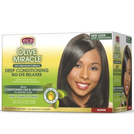 African Pride Olive Miracle Conditioning Anti-Breakage, Pack of 12