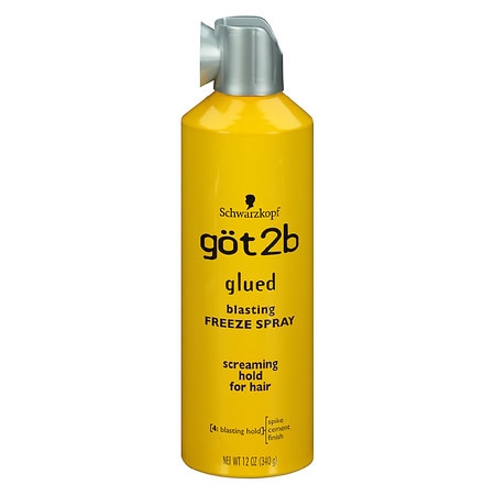 Schwarzkopf Got2b Glued Blasting Freeze Spray, 12 OZ