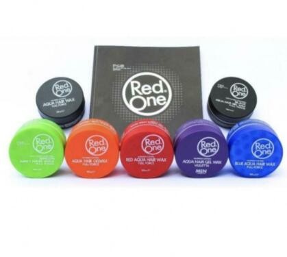 Red One Black Aqua Hair Wax 150ml Platinum Styling Pomade