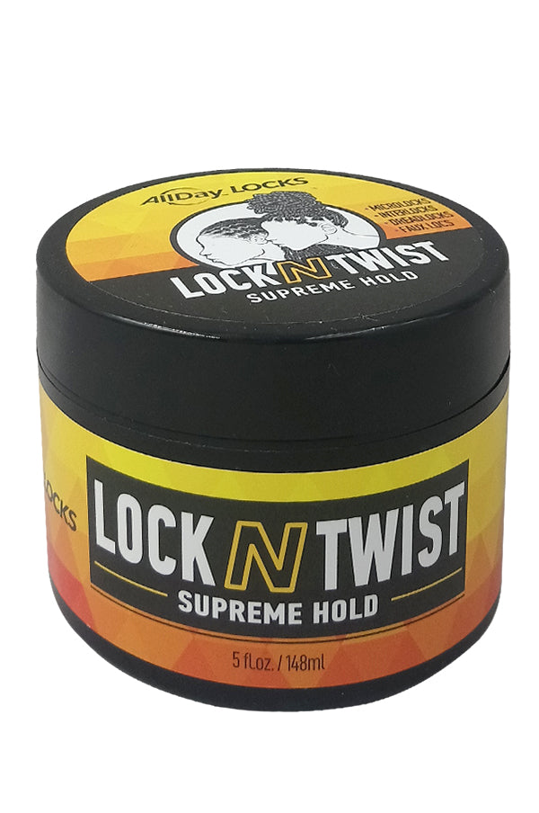 Allday Locks Lock N Twist Supreme Hold Hair Styling Product 5 oz