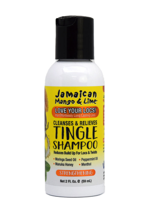 Trace Size Jamaican Hair Care Mango & Lime Tingle Shampoo 2 Oz