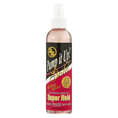 BB Pump It Up Spritz Super Hold Gold, 8 oz