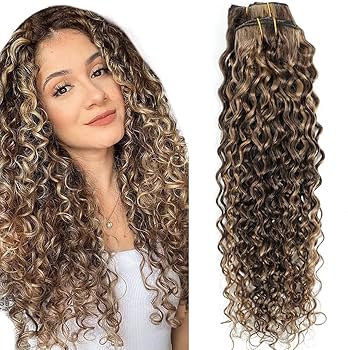 18-Inch Blonde Wavy Hair Extensions 613