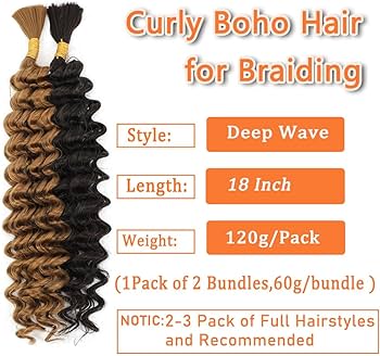 18-Inch Boho Hair Extensions T27