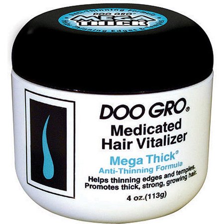Doo Gro Medicated Hair Vitalizer, Mega Thick, 4 Oz