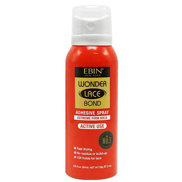 EBIN NEW YORK Wonder Lace Wig Bond Spray Active 2.7oz
