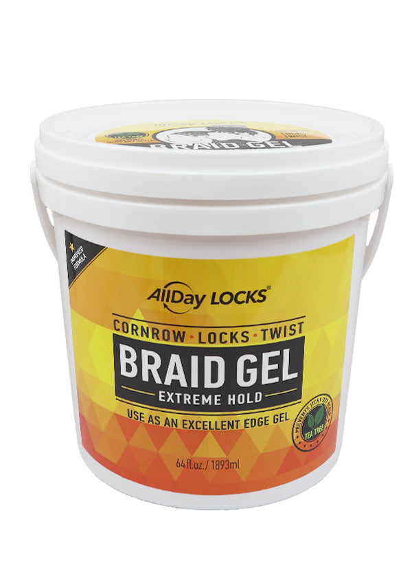AllDay Braid Gel 64oz - Authentic, Free Shipping