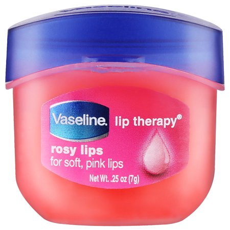 Vaseline Rosy Lip Therapy Balm Mini, 0.25 oz