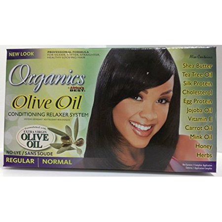Africa's Best Olive Oil Relaxer Kit Regular