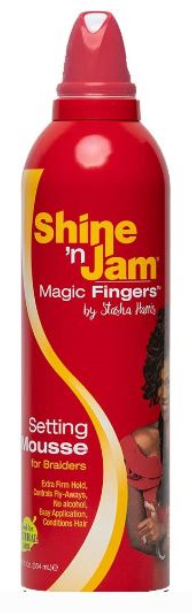 AmPro Shine 'n Jam Setting Mousse, 12 OZ